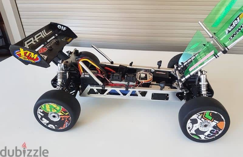 exchange on rc car, rc car ,XTM rail cage buggy,Brushless 4s,EXcellent 5