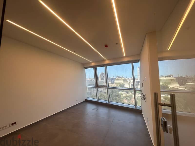 L12943-Office with City View for Rent In Commercial Building Achrafieh 2