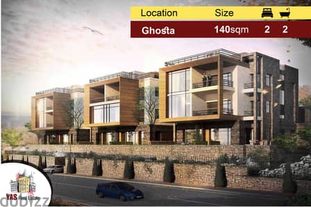 Ghosta 105m2 | 140m2 | 200m2 | 240m2 | Prime Location | Luxurious |