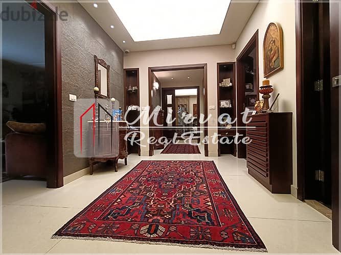 Apartment With 400sqm Private Garden For Sale in Mansourieh 395,000$ 6