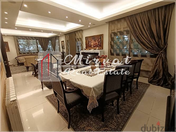 Apartment With 400sqm Private Garden For Sale in Mansourieh 395,000$ 7
