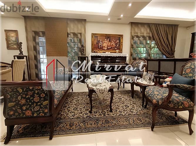 Apartment With 400sqm Private Garden For Sale in Mansourieh 395,000$ 8