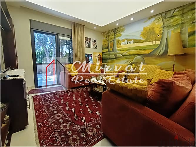 Apartment With 400sqm Private Garden For Sale in Mansourieh 395,000$ 10