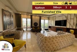 Ajaltoun 350m2 Villa | 150m2 Garden | Furnished | Designer's Signature