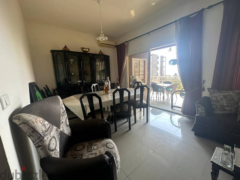 118 m2 apartment having an open sea view for sale in Jbeil 1