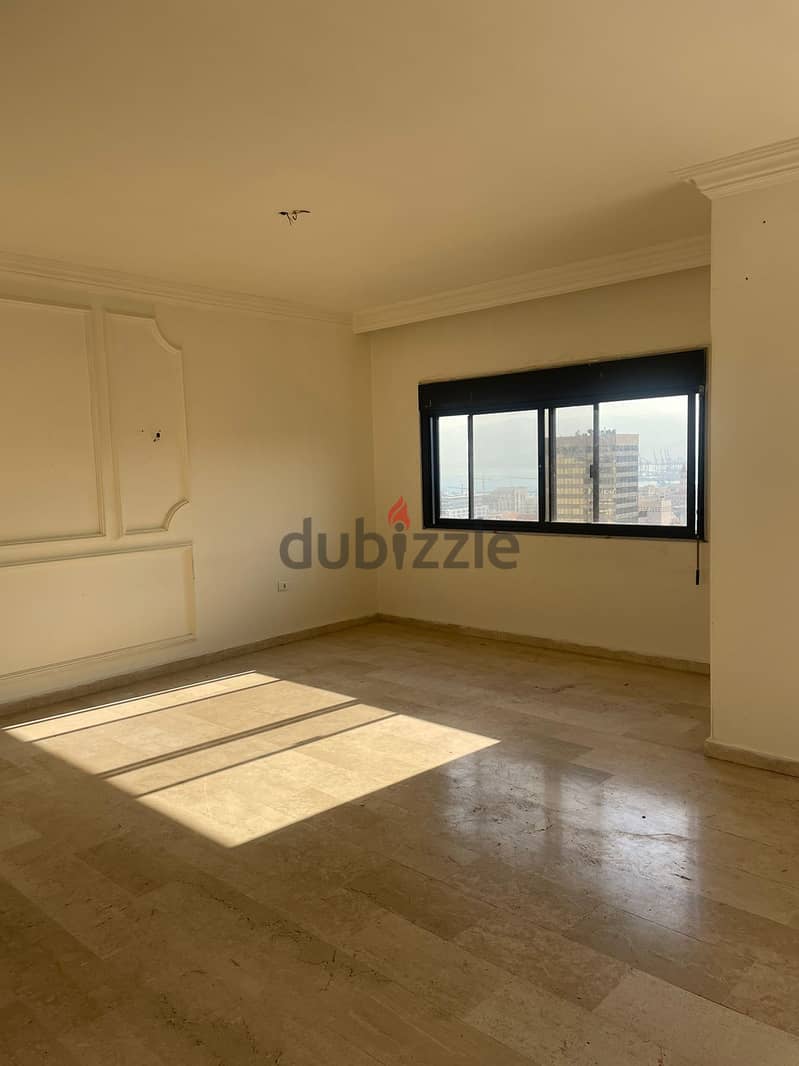 Sea View Spacious 3BD Apartment in Heart of Beirut for Rent 4