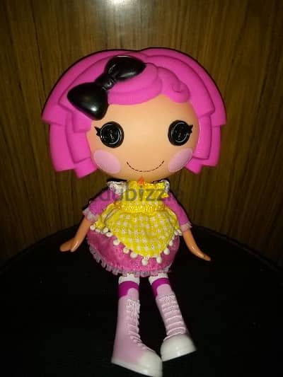 LALALOOPSY CRUMBS SUGAR COOKIE SEW Big MGA Great doll wearing Shoes=20