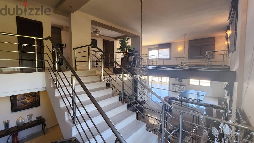 Decorated Lux 600m2 duplex apartment+40m2 terrace for sale in Louayze 11