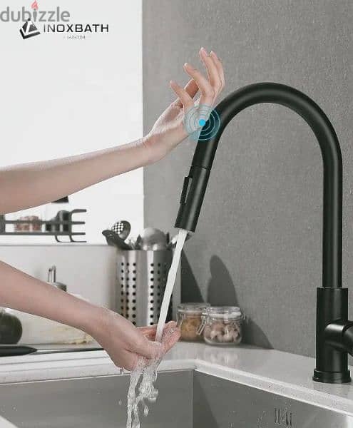 خلاط مجلى سحاب وعلى اللمس water tap touch 7