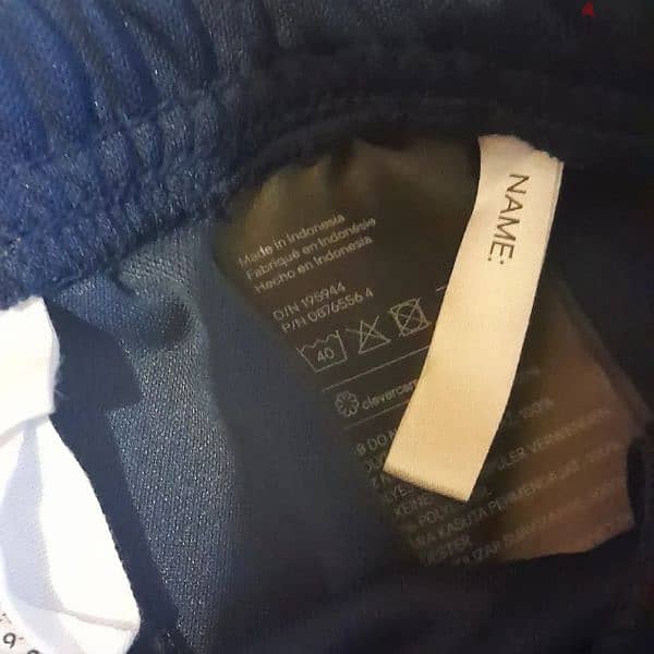 Navy Sport Pants H&M 2