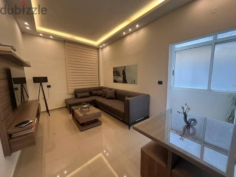 60 Sqm | Fully Furnished Studio For Rent In Achrafieh 0