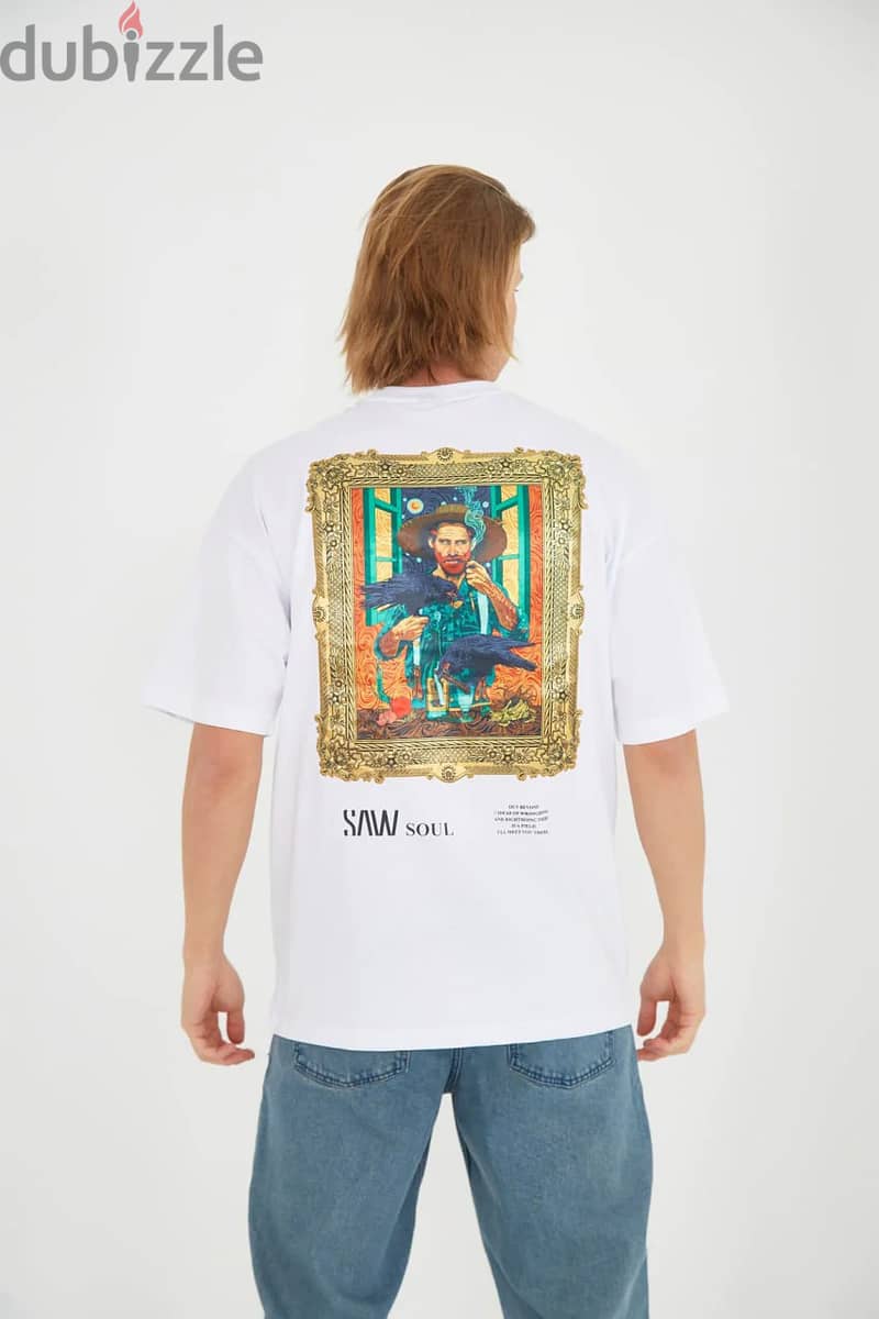 Oversized Tshirt Van Gogh Printed high quality 0