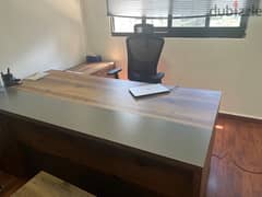 full office furniture not used for quick sale