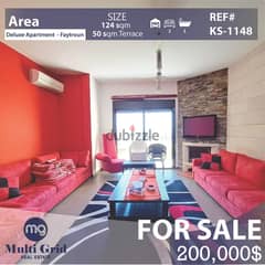 Apartment For Sale in Feytroun, 124 m2, شقّة للبيع في فيطرون 0