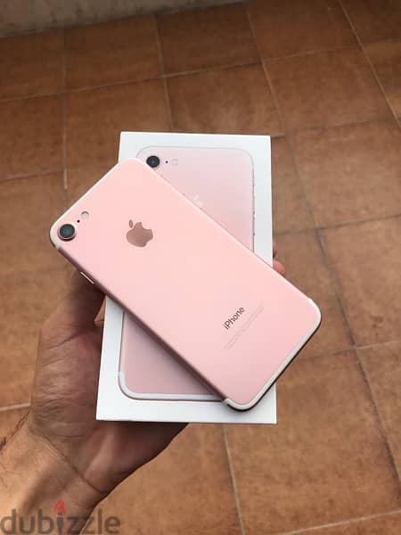 iphone 7 rose gold second