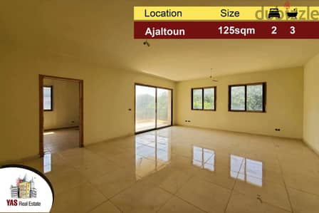 Ajaltoun 125m2 | Catchy | Luxury | Open View | New Building |