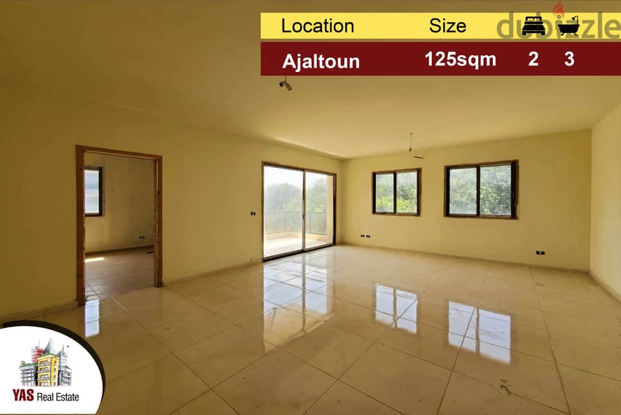 Ajaltoun 125m2 | Catchy | Luxury | Open View | New Building | 0