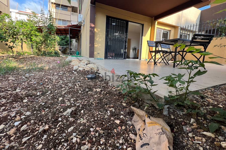 Decorated furnished 106 m2 apartment+140m2 terrace for sale in Jbeil 11