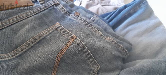 like new jeans and shorts for men size 32, 33