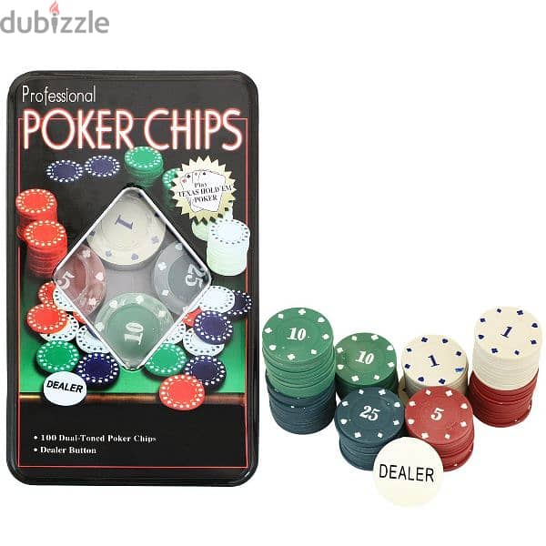 poker chips 100 pcs 0