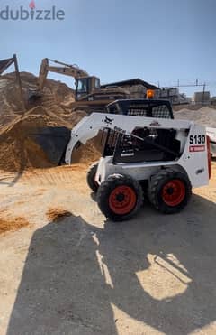 bobcat  + excavator for rent only