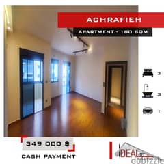 Apartment for sale in achrafieh 180 SQM REF#KJ94013 0