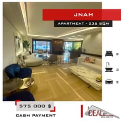 Apartment for sale in jnah 235 SQM REF#KJ94018 0
