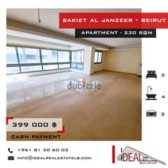 Apartment for sale in sakiet el janzir 230 SQM REF#KJ94024