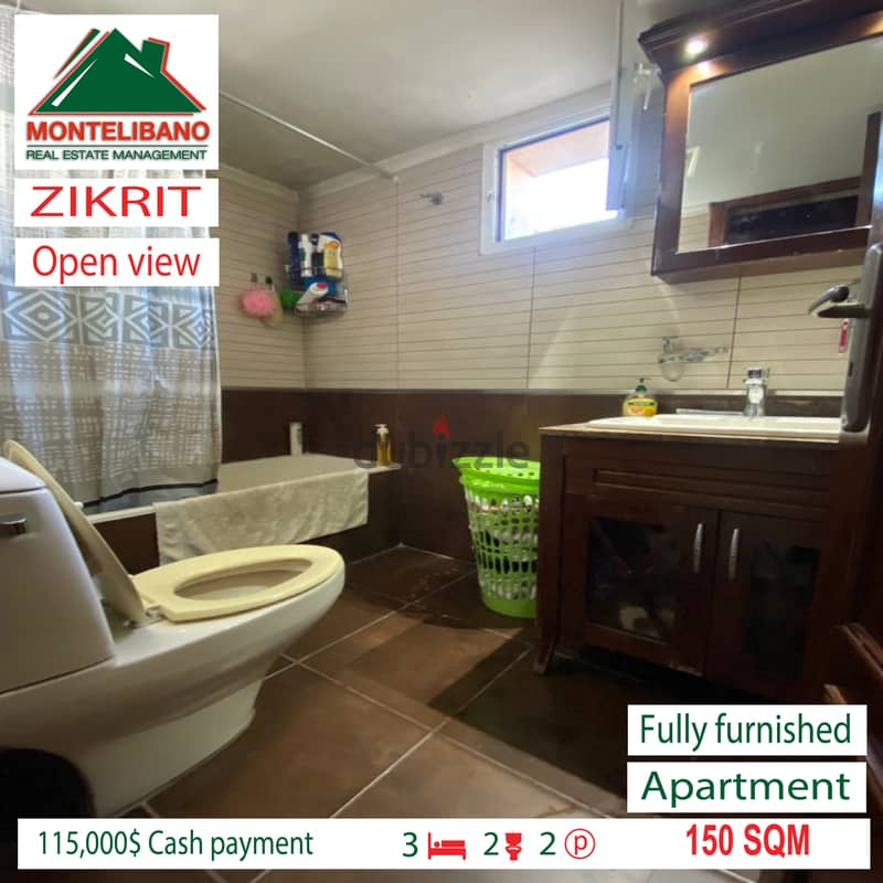 Fully furnished apartment for sale in ZIKRIT!!! 4