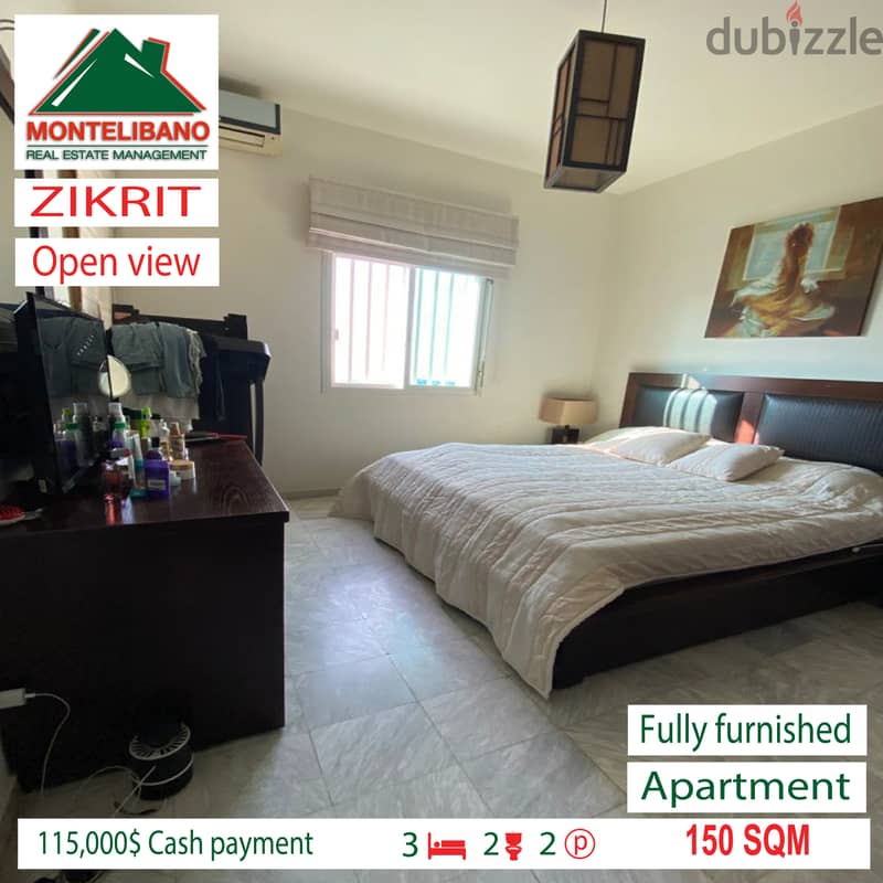Fully furnished apartment for sale in ZIKRIT!!! 5