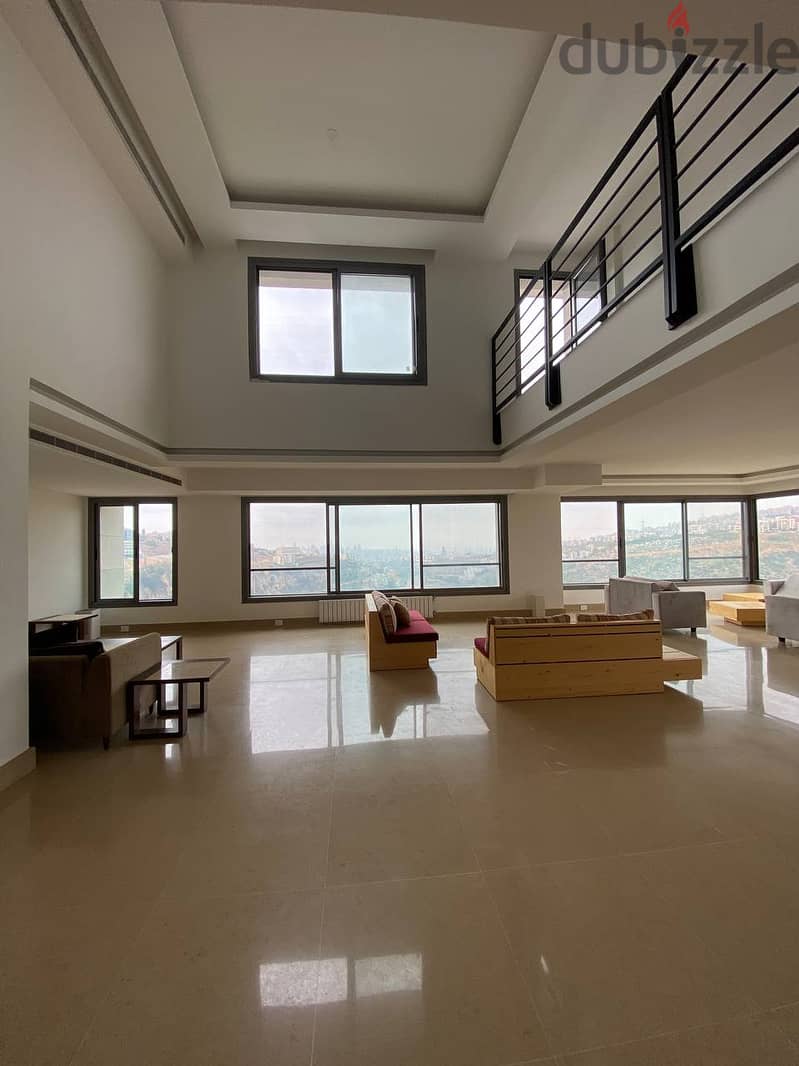 Furnished Penthouse In BAABDA Prime (400Sq) With Terrace, (BAR-170) 1
