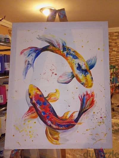 fish painting