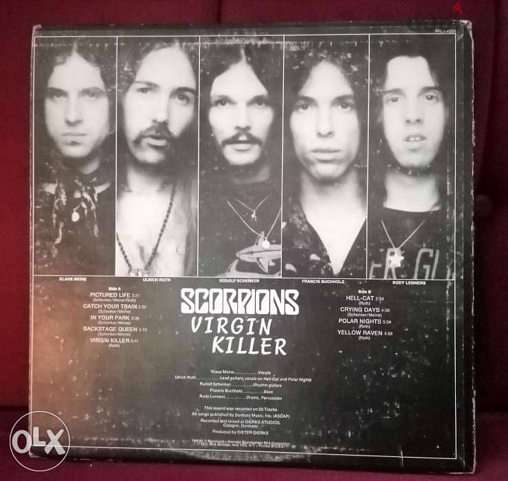 Scorpions - Virgin Killer- 1977 - Vinyl 1