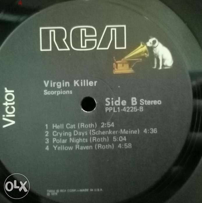 Scorpions - Virgin Killer- 1977 - Vinyl 3