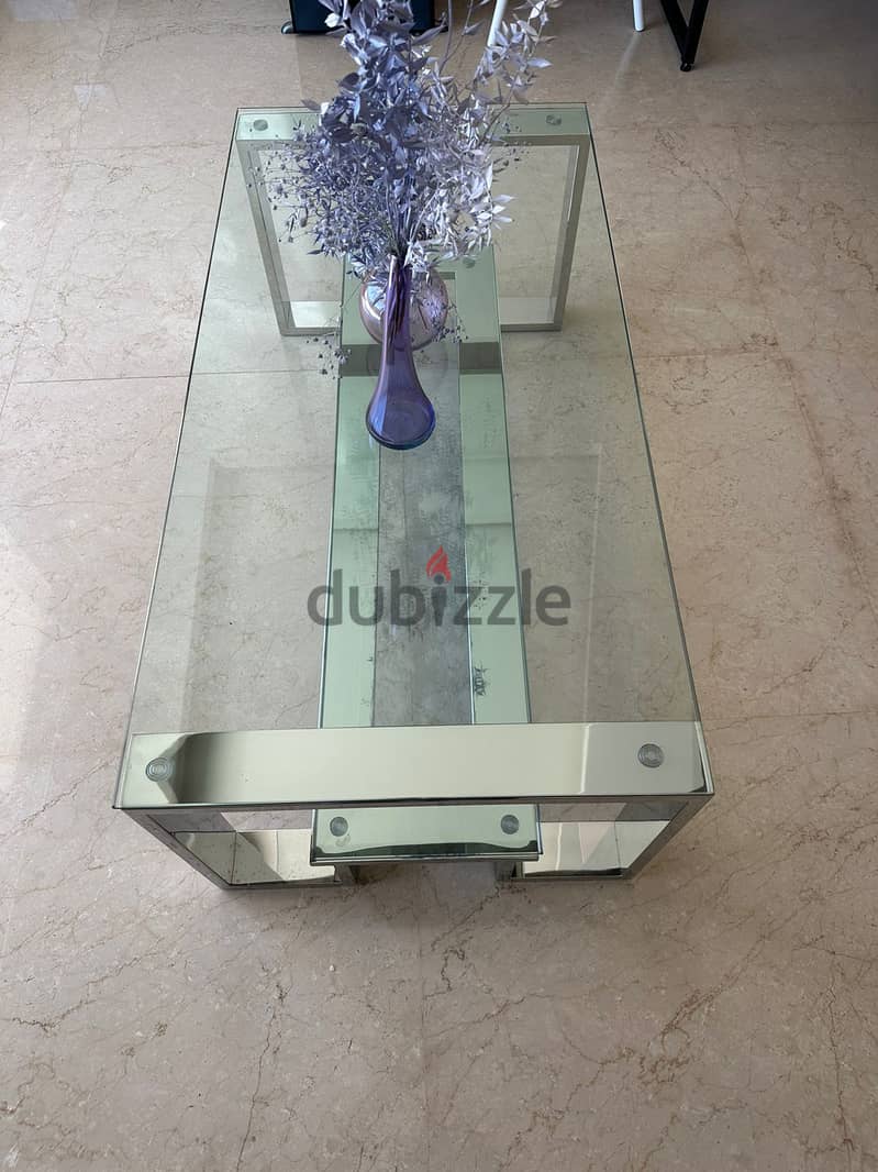 Stainless Steel & Glass Table 5