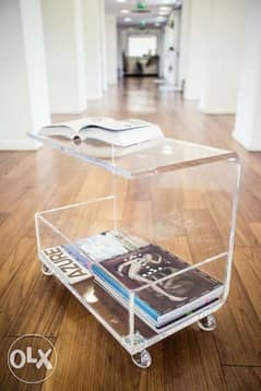 plexiglass plexi glass table chairs stand boxes box tables jelly