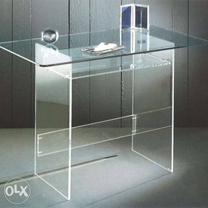 plexiglass plexi glass table chairs stand boxes box tables jelly 2