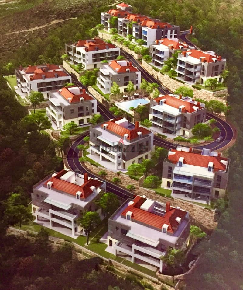 190m2 apartment for sale+breathtaking  view in Tilal Bhorsaf compound 7