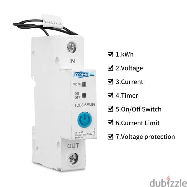 WiFi Remote control On/Off circuit breaker home automation 1