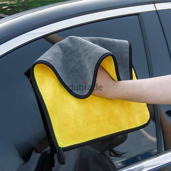 High Quality 800gsm thick quick drying microfiber cleaning car towel 1