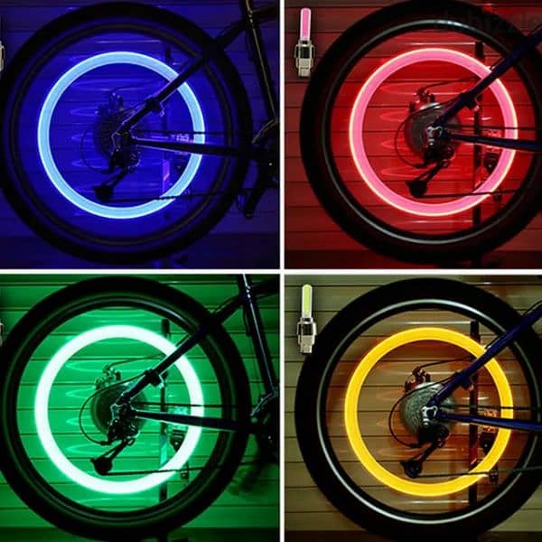 neon lights for bicycle wheels