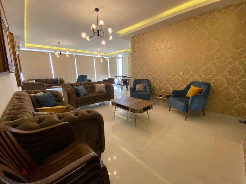 350 Sqm | Furnished Duplex For Sale In Dawhet El Hoss | Sea View 2