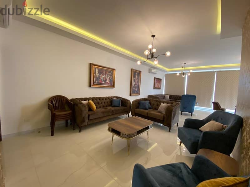 350 Sqm | Furnished Duplex For Sale In Dawhet El Hoss | Sea View 3