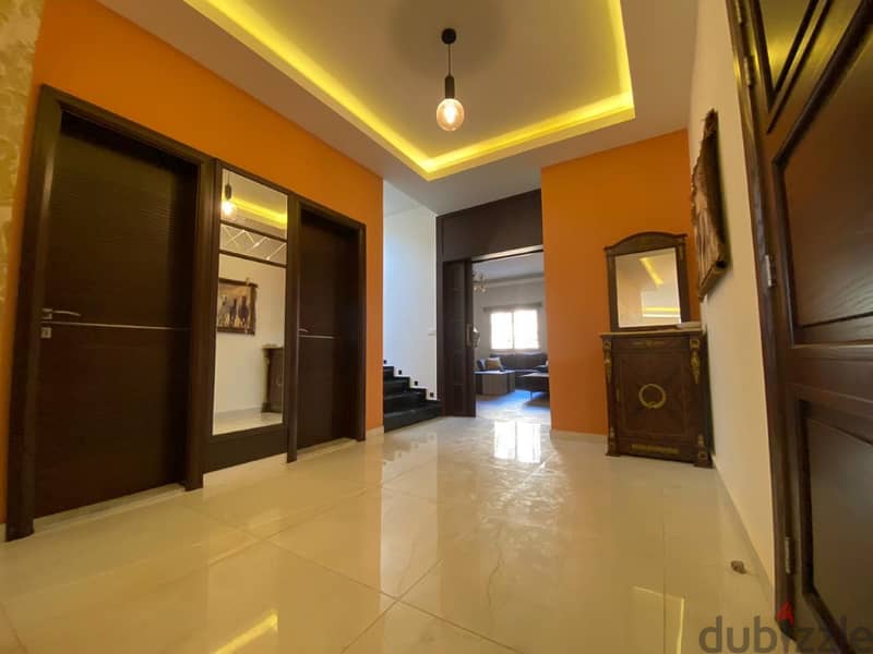 350 Sqm | Furnished Duplex For Sale In Dawhet El Hoss | Sea View 7