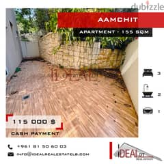 Apartment for sale in jbeil amchit 155 SQM REF#MC54050
