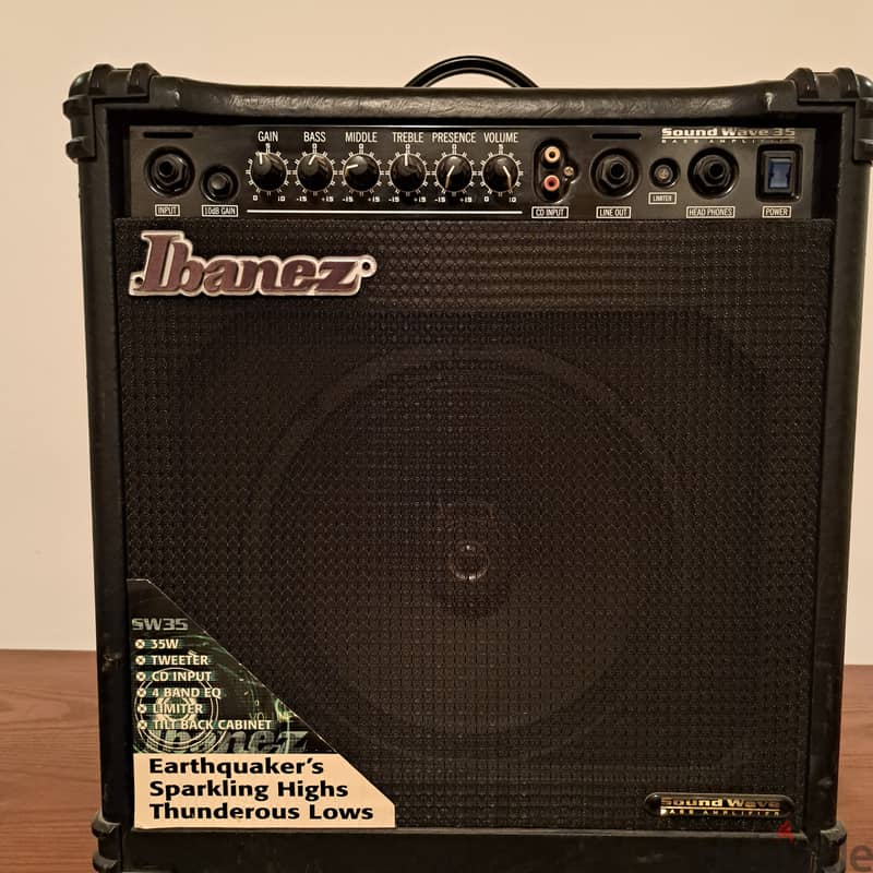 Ibanez Soundwave 35 Electric Bass Amplifier 1