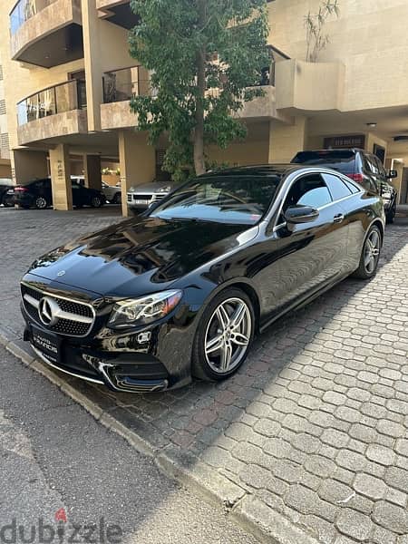 Mercedes E 400 coupe AMG-line 2018 black on black (CLEAN CARFAX) 1