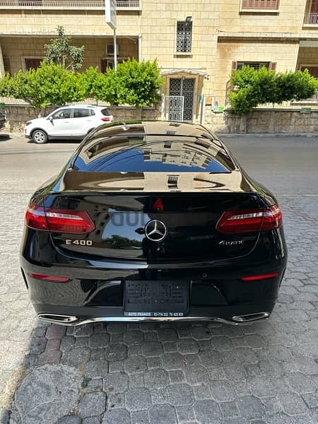 Mercedes E 400 coupe AMG-line 2018 black on black (CLEAN CARFAX) 4