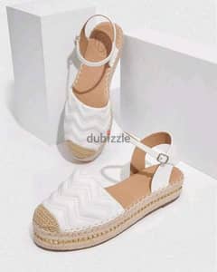 white sandal