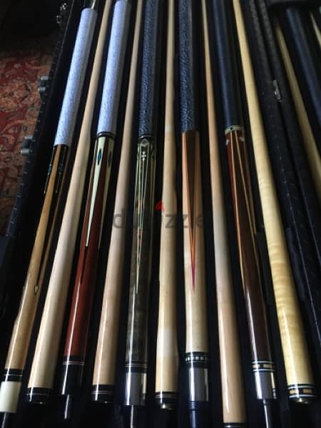 billiard custom pool cues from usa $90 and up to $350 4